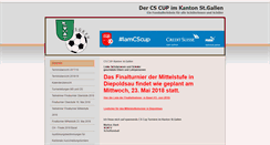 Desktop Screenshot of cscupsg.ch